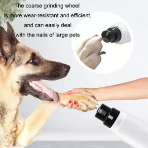 Pet Fully Automatic Nail Grinder With LED Light (2nd Generation Blue)