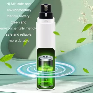 Pet Fully Automatic Nail Grinder With LED Light (2nd Generation Blue)