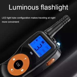 Inteligentní elektronické zařízení pro výcvik psů s dálkovým ovládáním, vodotěsné, fluorescenčně zelené Inteligentní elektronické zařízení pro výcvik psů s dálkovým ovládáním, vodotěsné, fluorescenčně zelené