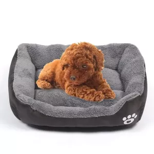Čtyřsezónní pelíšek pro psy Candy Color, velikost S, 43×32×10cm (kávová) Čtyřsezónní pelíšek pro psy Candy Color, velikost S, 43×32×10cm (kávová)