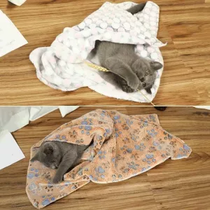 Hřejivá podložka pro domácí zvířata - Soft Flannel, Velikost L (Šedá) Hřejivá podložka pro domácí zvířata - Soft Flannel, Velikost L (Šedá)