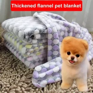 Hřejivá podložka pro domácí zvířata - Soft Flannel, Velikost L (Šedá) Hřejivá podložka pro domácí zvířata - Soft Flannel, Velikost L (Šedá)