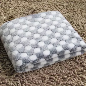 Hřejivá podložka pro domácí zvířata - Soft Flannel, Velikost L (Šedá) Hřejivá podložka pro domácí zvířata - Soft Flannel, Velikost L (Šedá)