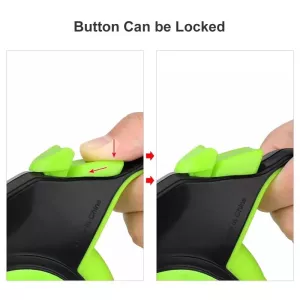 Vodítko pro psy 8m s automatickým navíjením a reflexními prvky (oranžové)