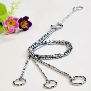 55 cm P Chain Obojek pro psy - Školící řetěz na krk 55 cm P Chain Obojek pro psy - Školící řetěz na krk