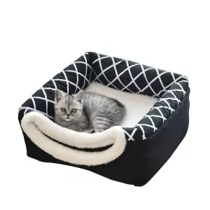 Útulný uzavřený kočičí pelíšek Cat Nest Capsule XL (Šedý) Útulný uzavřený kočičí pelíšek Cat Nest Capsule XL (Šedý)