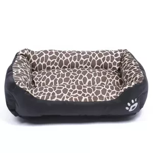 Domácí pelíšek pro psy Animal Grain Four Seasons - Velikost S, 43×32×10 cm (Amber)