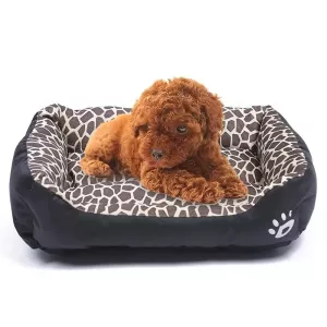 Domácí pelíšek pro psy Animal Grain Four Seasons - Velikost S, 43×32×10 cm (Amber)