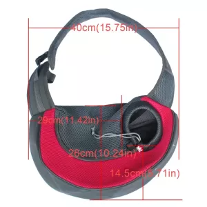 Sling taška pro psy a kočky bez rukou, reversibilní, modrá, velká Sling taška pro psy a kočky bez rukou, reversibilní, modrá, velká