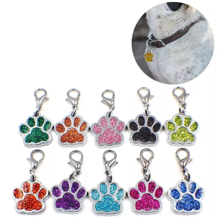 10 PCS smaltované přívěsky kočka pes tlapky klíčový řetízek (mix barev) 10 PCS smaltované přívěsky kočka pes tlapky klíčový řetízek (mix barev)
