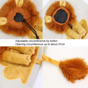 Taška pro kočky a psy Little Lion Shape - velká (jezero modrá)