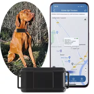 Vodotěsný GPS obojek pro psy TK919 s IP67, náhodná barva